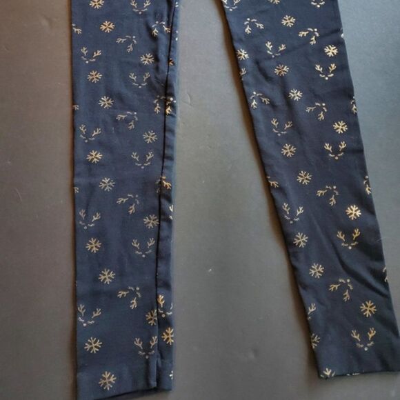 Semi fleeced lined Christmas Leggings - Picture 5 of 8